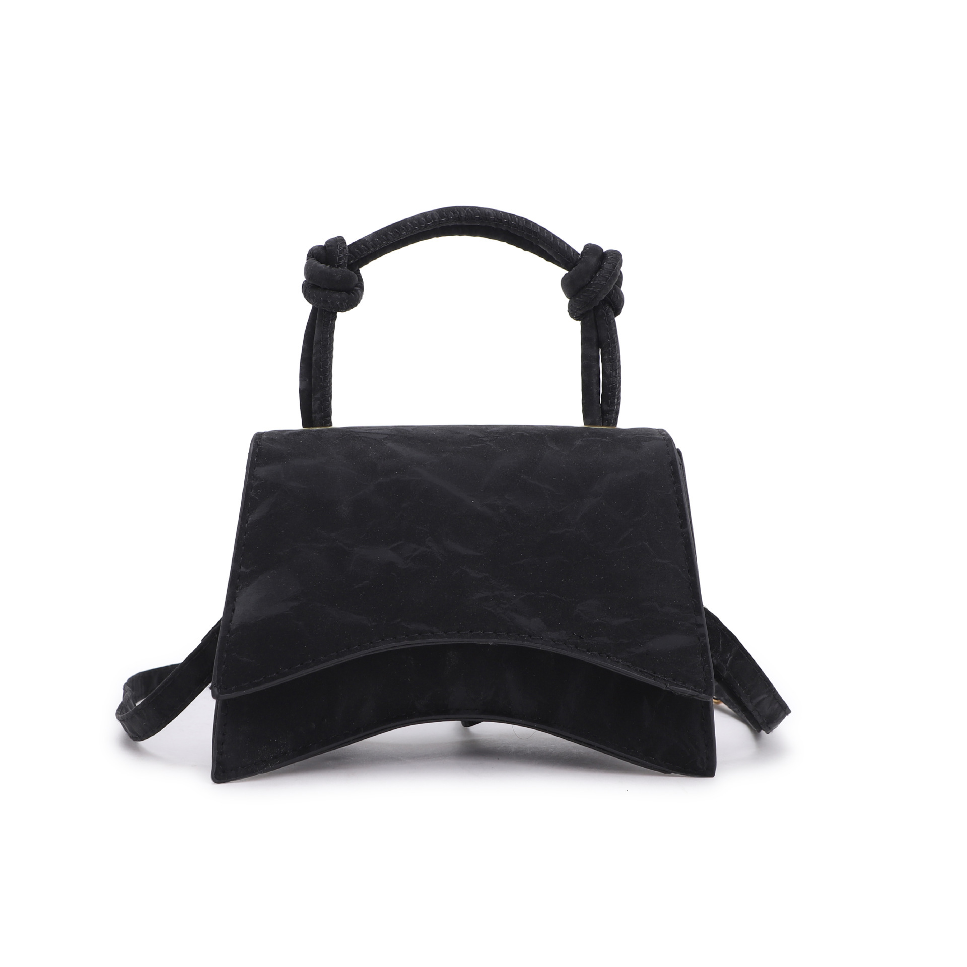 2025 Autumn New Niche Design Tote Bag Simple And Fashionable Temperament Frosted Texture Commuting Armpit Large Capacity Single Shoulder Women's 