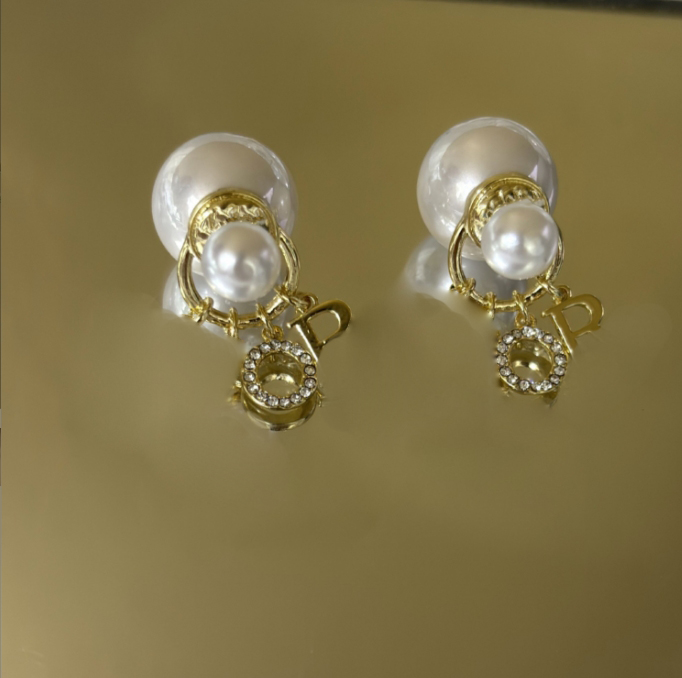 Earring Luxury Letter Tassel Earrings Women Gold Pearl Earrings Colorful Earrings Repeat Earrings SKKX