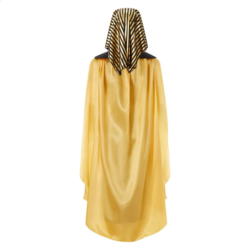 Mens Egyptian Pharaoh Costume Set 7 Pcs King of Egypt King Tut Cosplay Sets Halloween Cosplay Outfits 240919