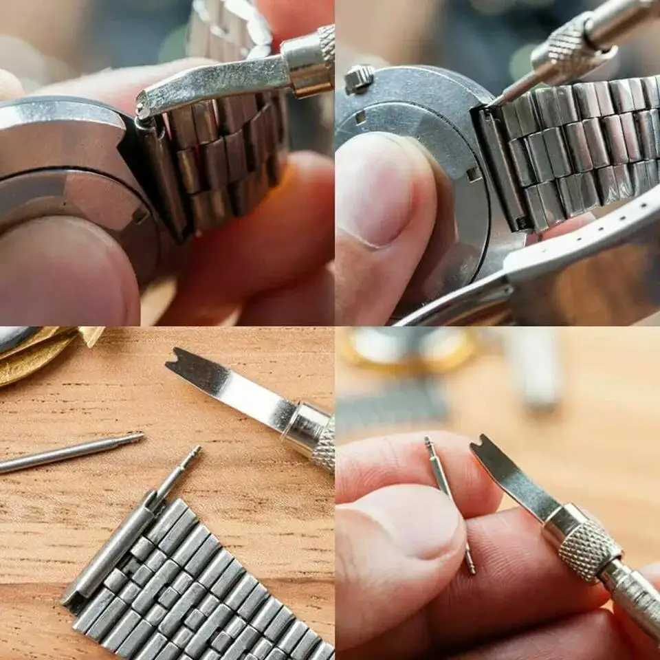 360Pcs Watch Pins Spring Bars Band Strap Link 8-25mm Remover Set Repair Kit Stainless Repair Kit Tools set