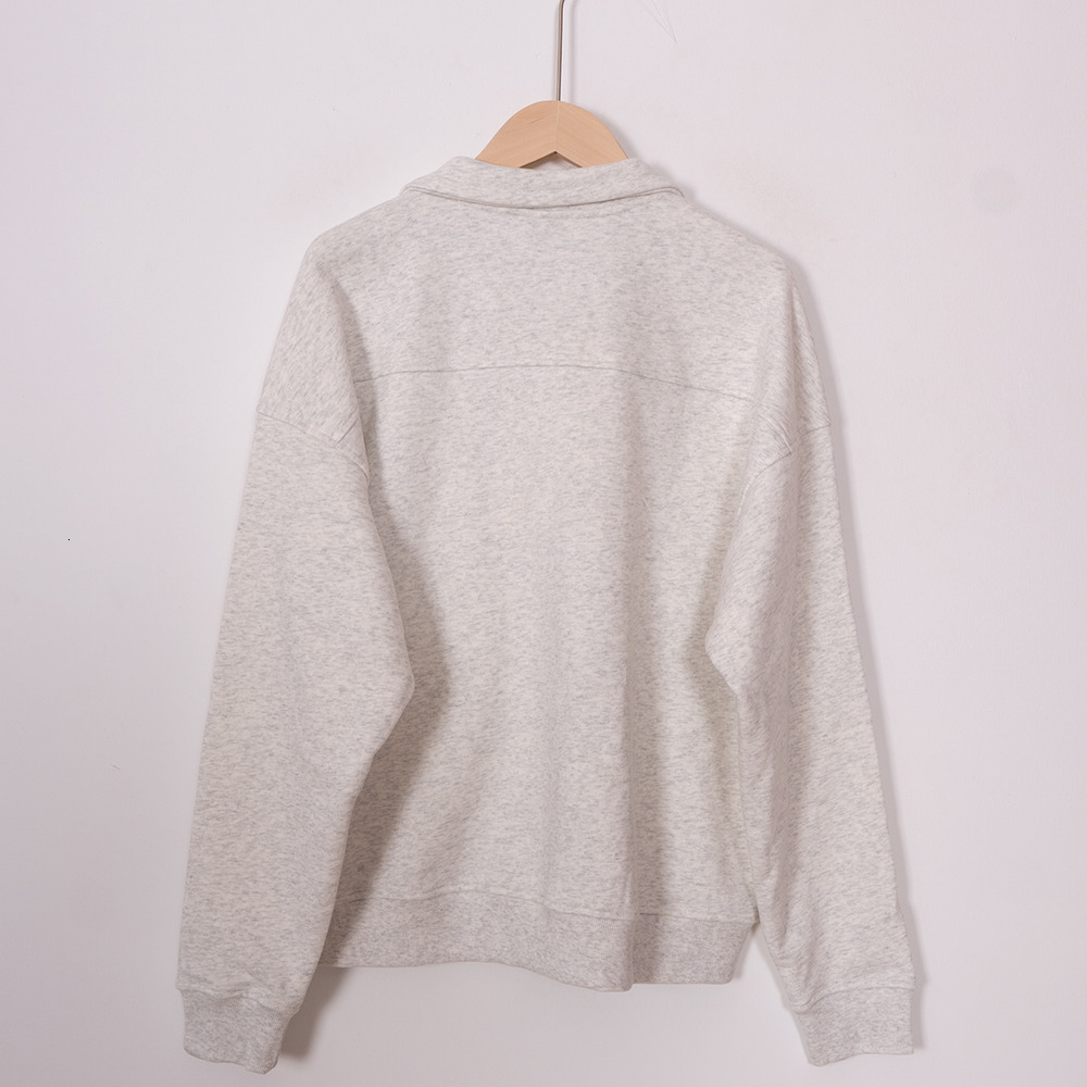 ZESSAM Club Letter Graphic Print Sweatshirt Women Turn-Down Collar Long Sleeve Sporty Female Pullover Vintage Casual Lady Top