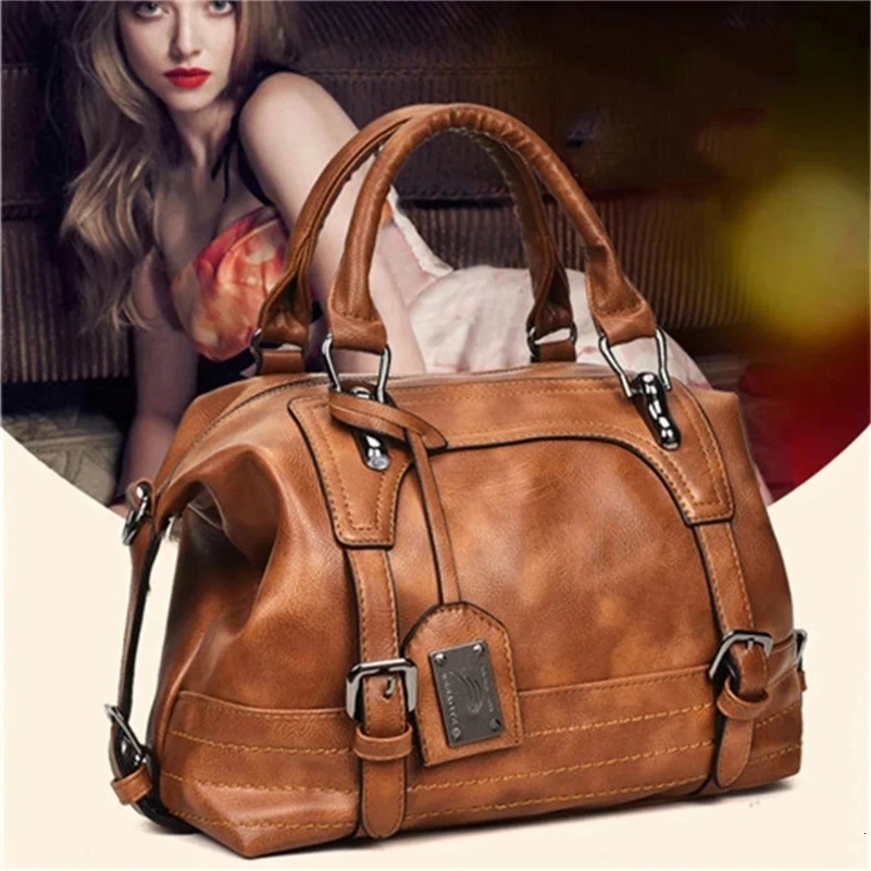 Contrasting Colors Zipper Pu Soft Surface TopHandle Bags Casual Large Capacity 2024 for Women Womens Handbags y240914