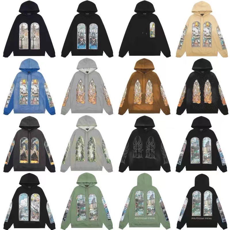 Men Hoodies Who Decides War Hoodie Long Sleeve Sweatshirts Designer Hoodie And Pants High Street Pullover Sportwear Tracksuits Women Hip Hop Tshi