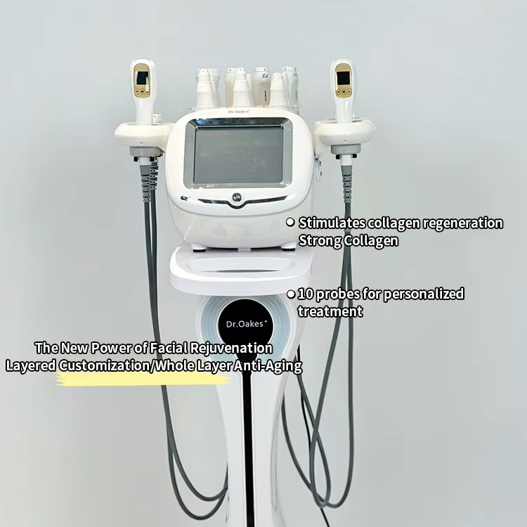 New Ultrasonic Face Lifting Wrinkle Reduction All Layer Anti-aging Non-invasive HIFU MFU RF Micro Focused Ultrasound Beauty Machine K2 Body Contouring