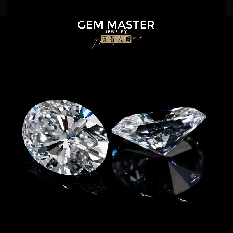 Oval Lab Grown Diamond CVD HPHT 1ct 3ct 5ct D E F Lab Diamond VVS VS Clarity IGI GIA certificate Loose Diamond Egg Dhaped