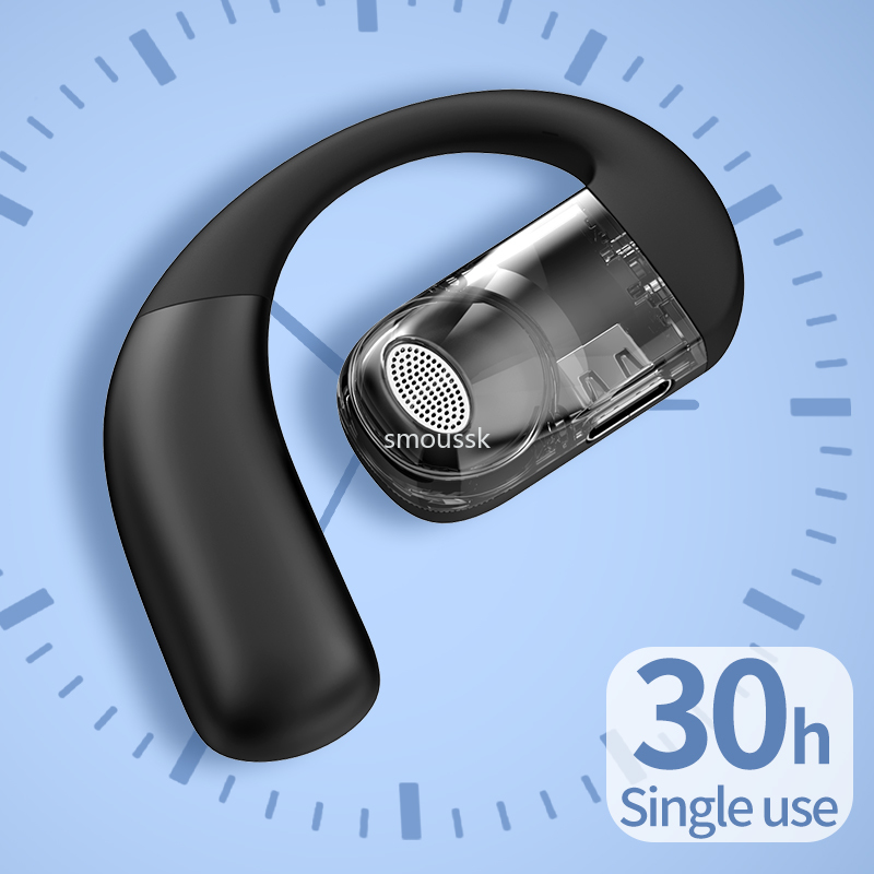 F22 Single Ear Wireless Bluetooth earphones -compatible Headphones In-ear Call Noise Cancelling Business Earphones With Mic