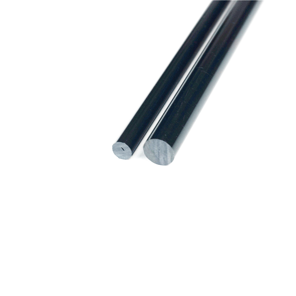 Plastic round pipe support pipe Children's toy tent home support PVC plastic pipe Round black solid