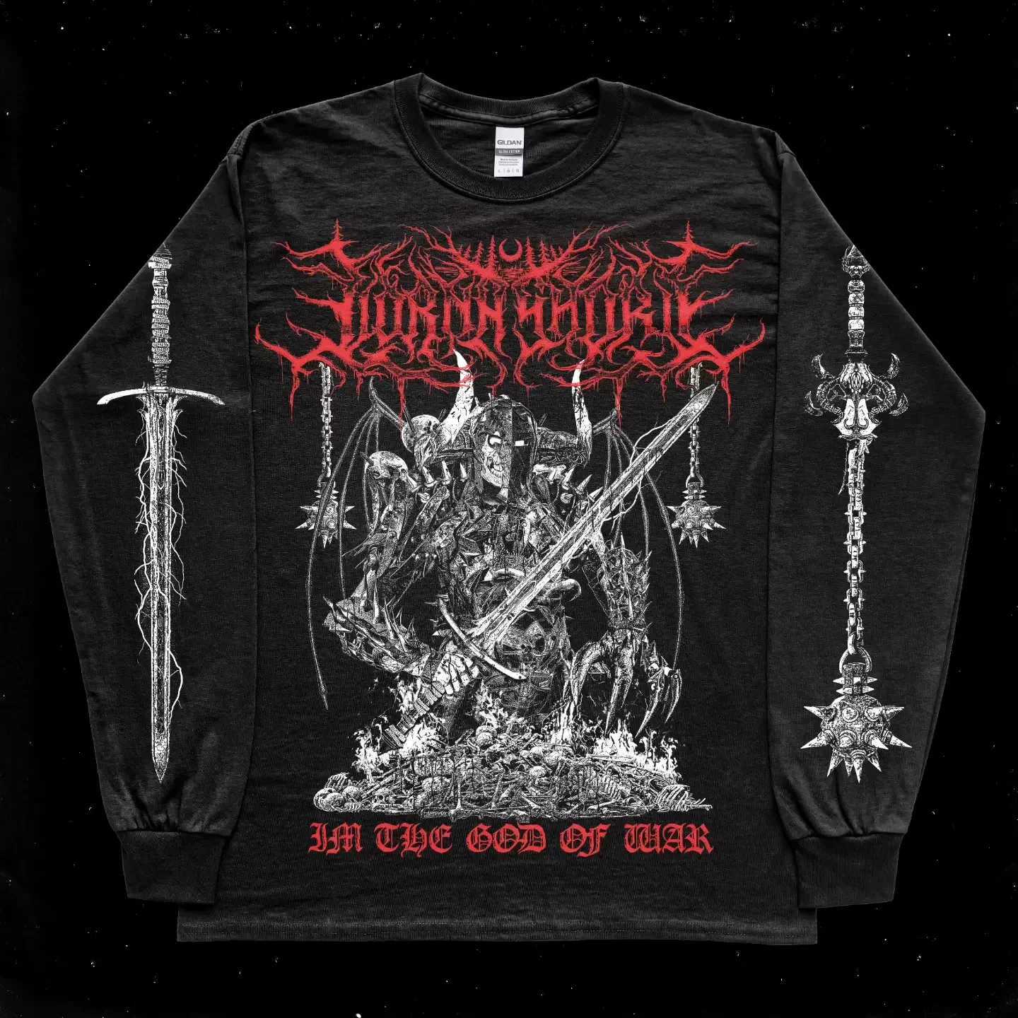 Heavy Metal Lorna Shore Long Sleeve T Shirt Mens Vintage Tshirt Harajuku Streetwear Hip Hop Cotton T-Shirt Tee TopsX240919 ce