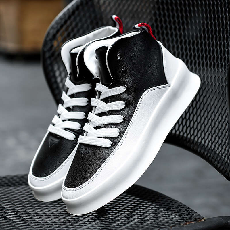 Brand Mens High-top Sneakers Trend Non-slip Basketball Casual Sport Tennis Outdoor Teenager Confortable Gym Shoes