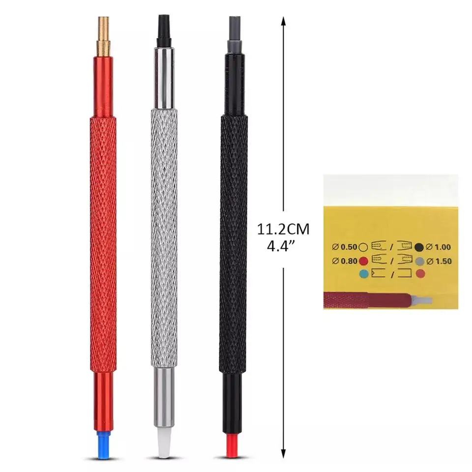 3pcs/lot Watch Hand Pressers Pusher Fitting Set Kit Watchmaker Press Tool Watch Repair Tools Kit Clock Needle Hands Press Tool