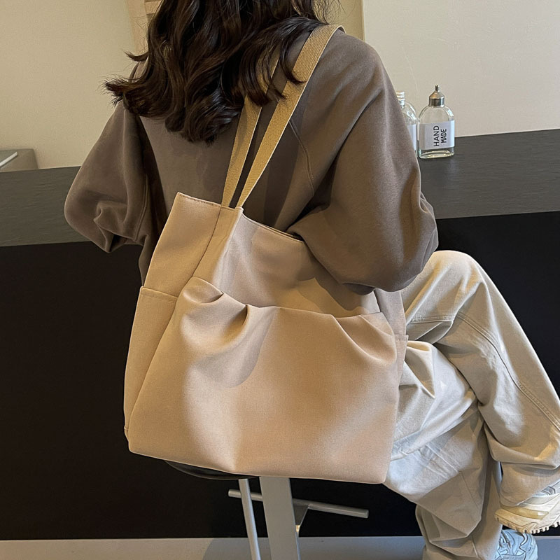 New Fashionable Light Luxury Handbag With Large Capacity Single Shoulder Tote Bag For Women Simple And Multi Functional Trendy Commuter Bag, Diagonal 