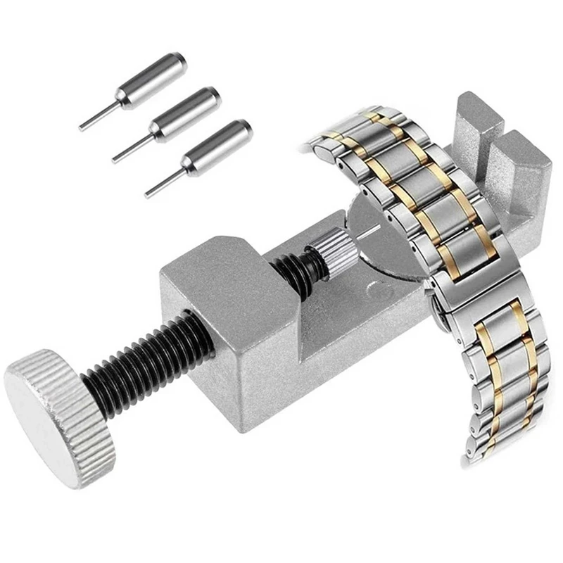 All Metal Adjustable Watch tool For apple samsung watch Adjustable Remover Kit Metal Strap Bracelet Link Pin Repair Tool
