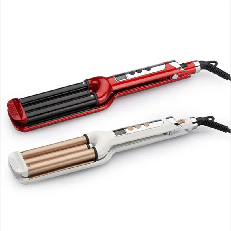 Curler Iron Ceramic Curler Quick Heating Rod 3 Barrel Curling Tools Suitable for all types of hair 240918