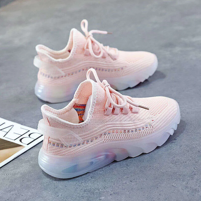Spring Quality And Summer New Trendy Versatile Lace Up Women's Sports With New Low Top Breathable Casual Shoes