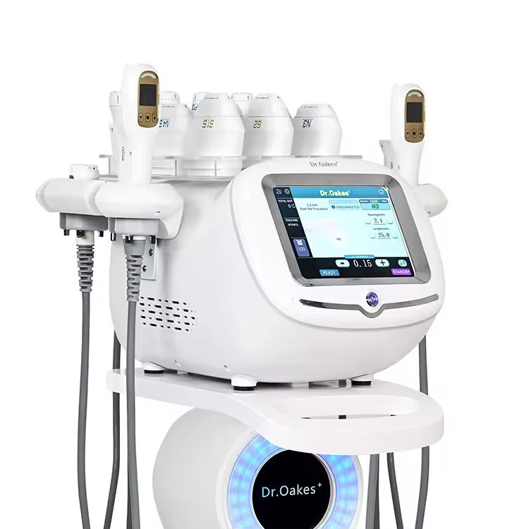 New Ultrasonic Face Lifting Wrinkle Reduction All Layer Anti-aging Non-invasive HIFU MFU RF Micro Focused Ultrasound Beauty Machine K2 Body Contouring