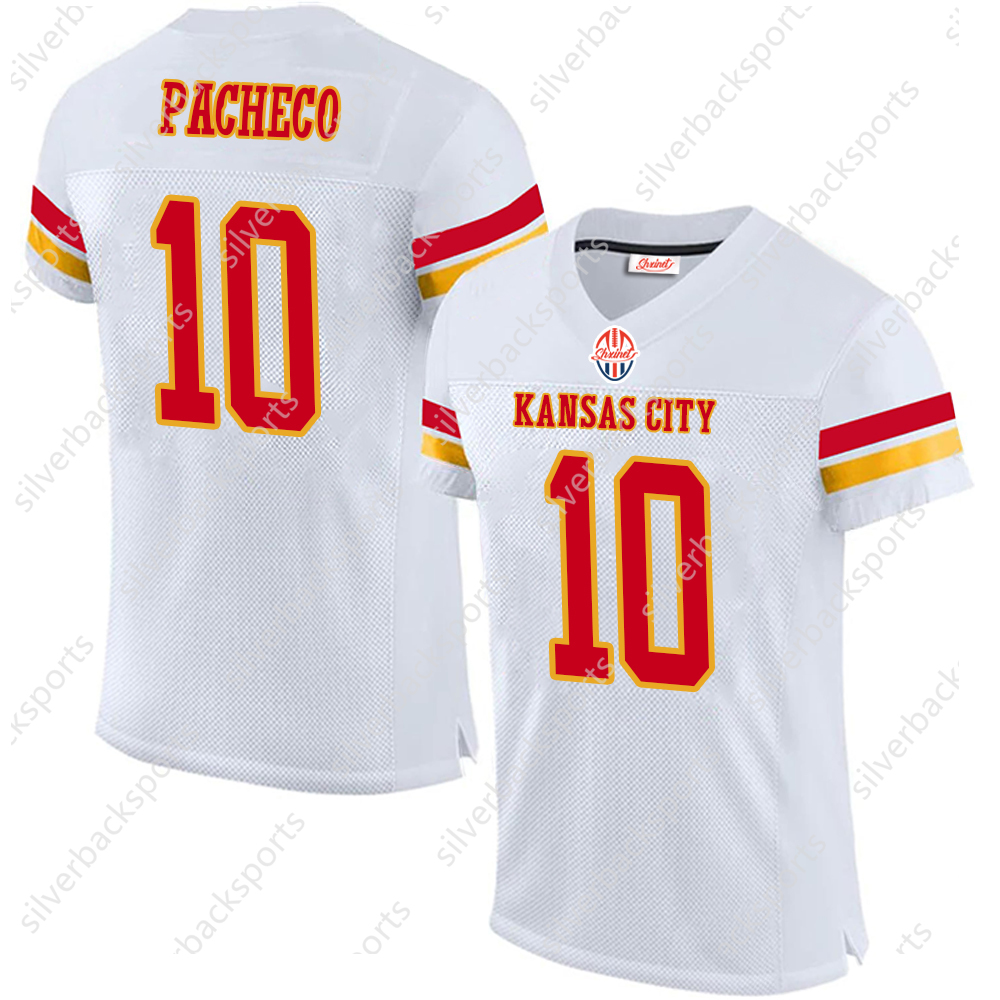 ed Jerseys Patrick Mehomes Travis 87 Kalce 52 25 Clyde Isiah 10 Parcheco Rashee 4Rice For Fans Mens/Youth Custom Football Jersey This baseball uniform