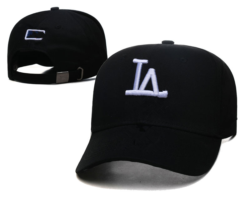 High Quality men Couple Caps Mesh Baseball Cap LA logo Ball Caps Cotton Casual Designer Hats