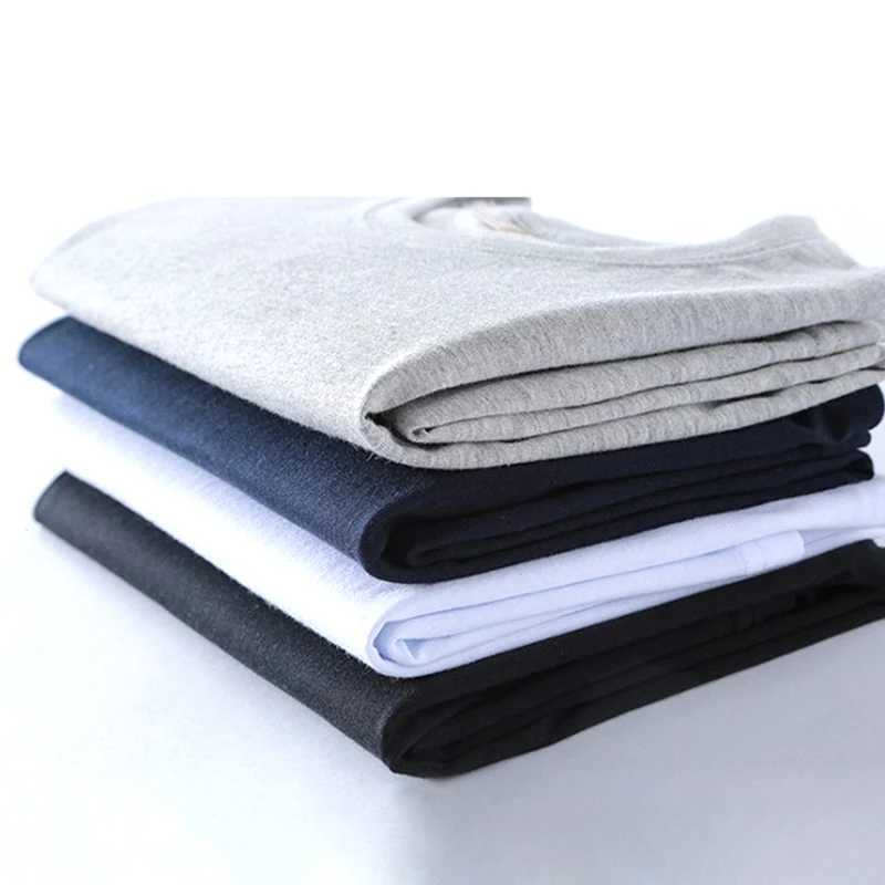 Wholesale Drop-Ship 100% Cotton Summer Soft Slim Short Sleeve T-Shirt Men Plain Tee Standard Blank T Shirt Ins Tees Top Z240919