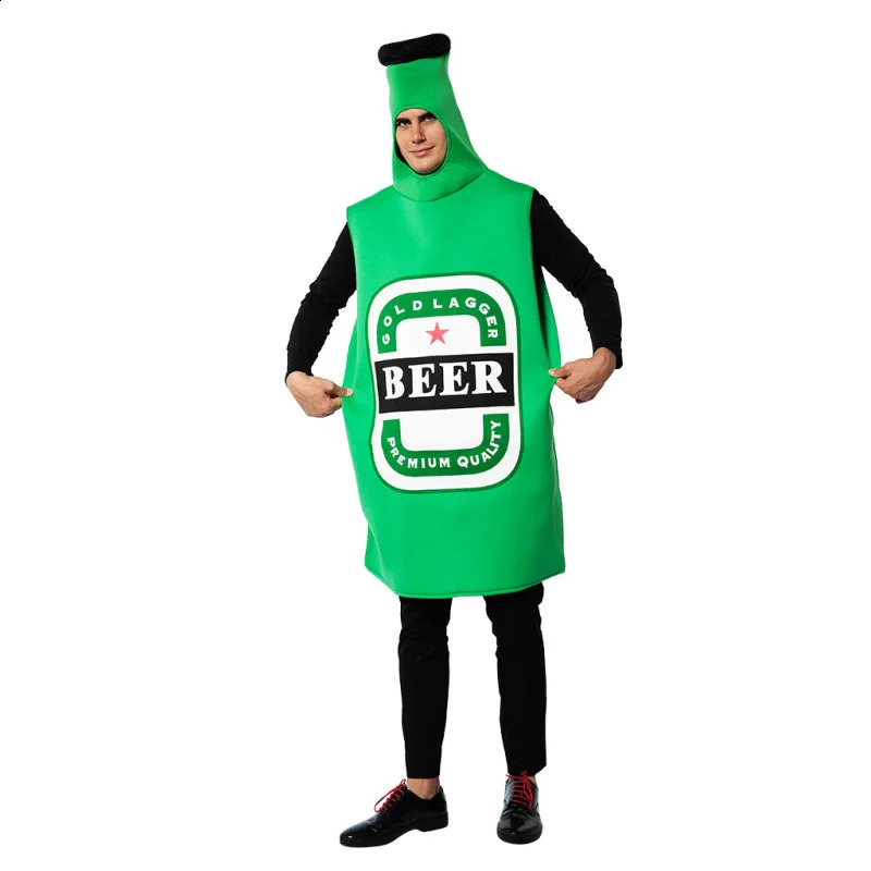 Halloween Beer Party Fun Stage Costume for Women and Men 240919