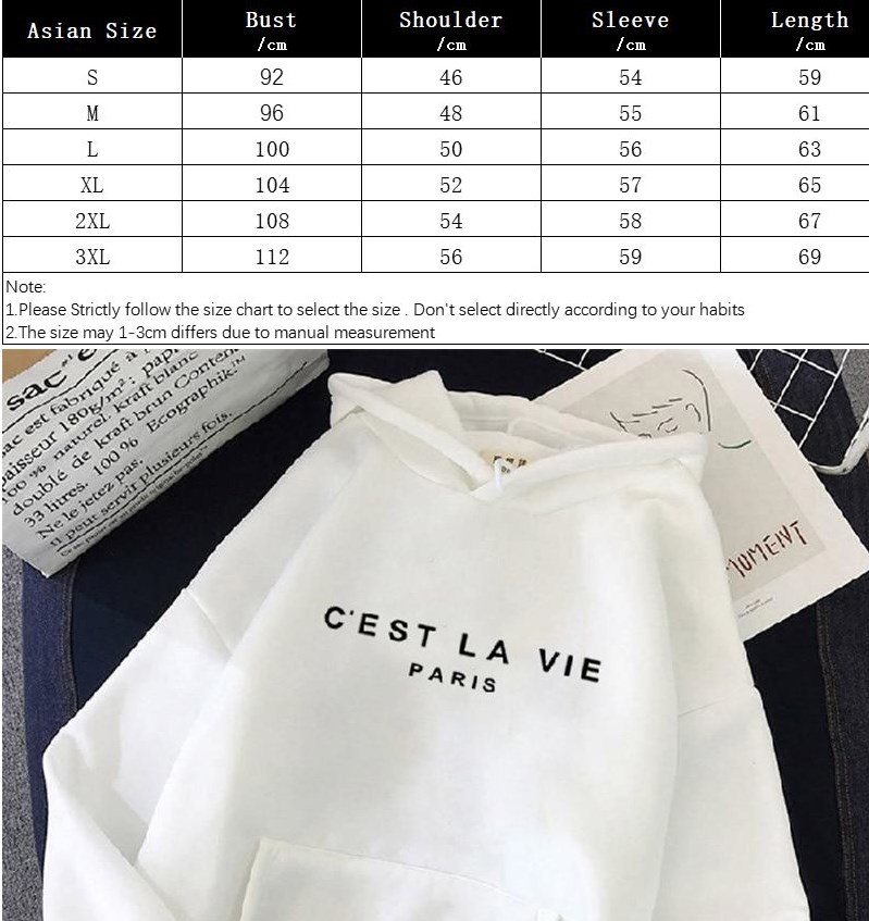Women's Hoodies Women Casual Long Sleeve Letter Print Loose Hoodie Elegant Harajuku Streetwear Hooded Sweatshirt Vintage Pullover Spring