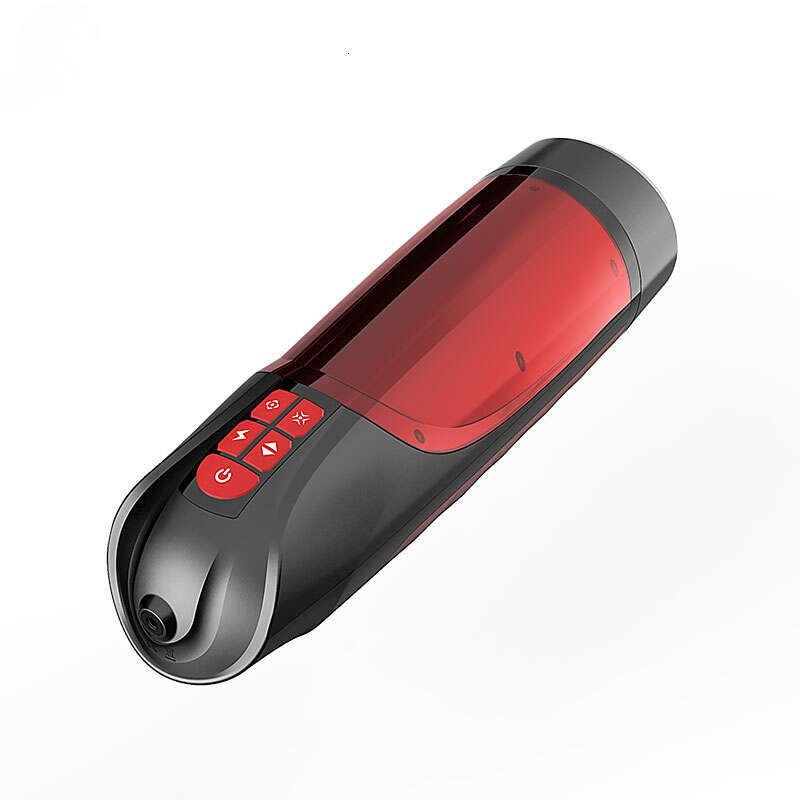 Super hero telescopic&sucking 180 degree swing high speed trusting vagina masturbation cup