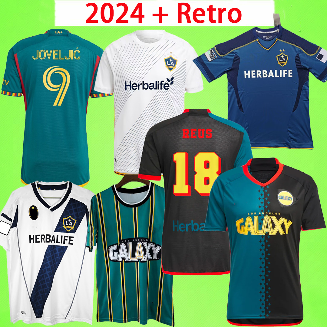 2024 LA Galaxy SOCCER JERSEYS FC 2012 retro 11 12 Fans Player version Los Angeles football shirt 23 24 25 kids kit RIQUI PUIG PEC CHICHARITO NEAL BRUGMAN long sleeve 2025