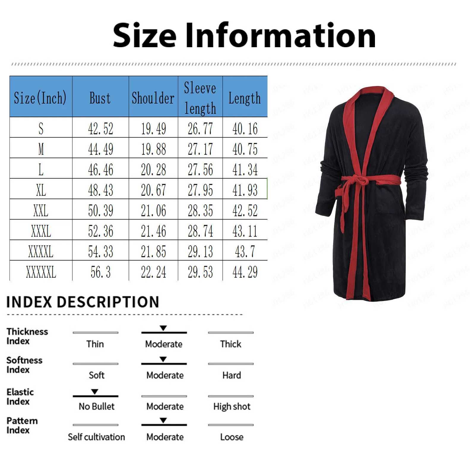 2024 Winter Mens Bathrobe Solid Color Belt Flannel Hooded Bath Robe Pockets Warm Men Nightgown Home Gown Sleepwear Men Clothing Y240919