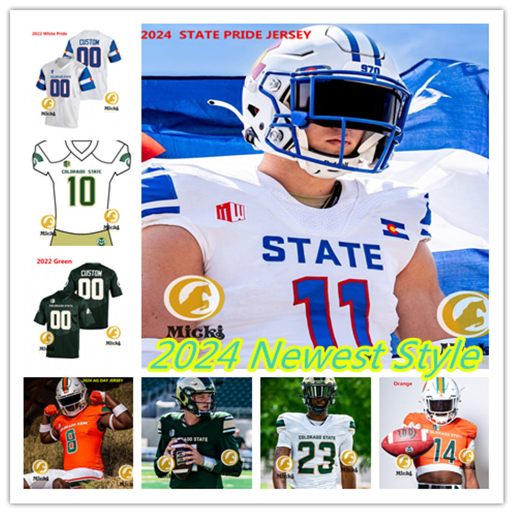 Tory Horton ColoradoState Football Jersey 25 Avery Morrow 18 Jamari Person 3 Darius Curry 33 Keegan Holles 5 DylanGoffney Stitched ColoradoStateRams Jerseys