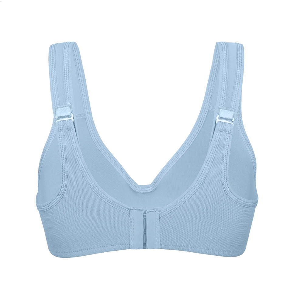 SYROKAN womens underwear high support plus size sports bra with adjustable shoulder straps running top shock resistant 240913