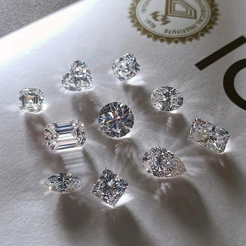Oval Lab Grown Diamond CVD HPHT 1ct 3ct 5ct D E F Lab Diamond VVS VS Clarity IGI GIA certificate Loose Diamond Egg Dhaped