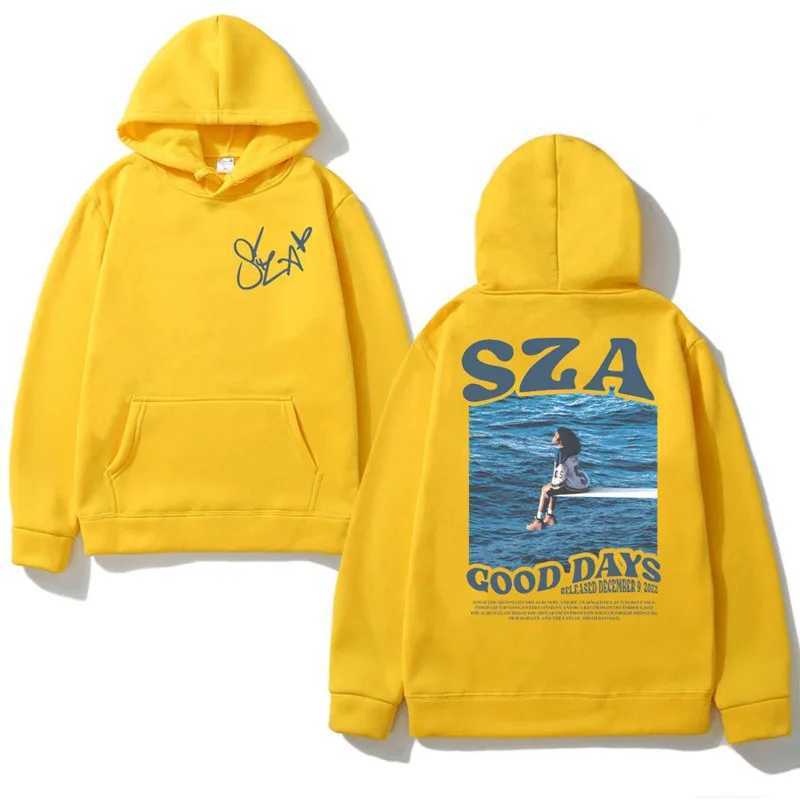 Spring Autumn Mens Hoodie Singer Sza Music Album Sos Print Hoodie Womens Sportswear Hip Hop Neutral Streetwear y2k Clothing Hombre W240919