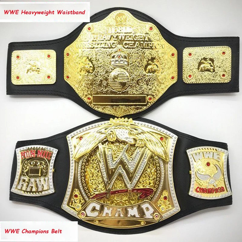 95cm Boxing Champion Belt Championship Gold Belt Characters Occupation Wrestling Gladiators Belt Cosplay Toys Boy Gifts 240910 - view 3