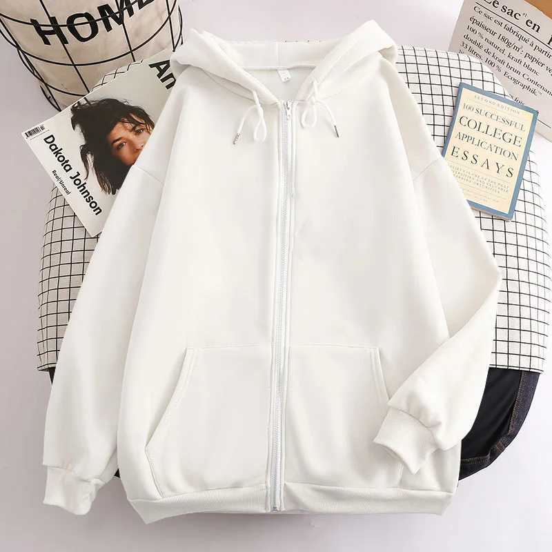 High Street Hoodie Men Retro Zip Up Long Sleeve Loose Jacket Coats Harajuku Casual Gothic Hooded Sweatshirt Y2K StreetwearXJ2500118