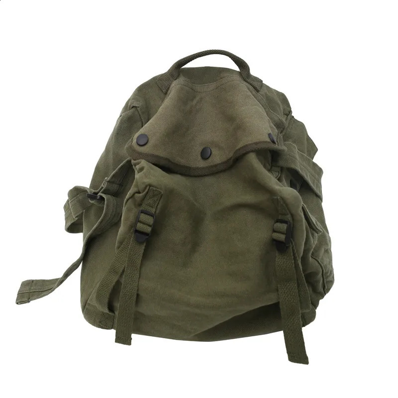 Multi pocket canvas large-sized handbag for women and students. Large street hip-hop fabric zipper messenger bag 240918