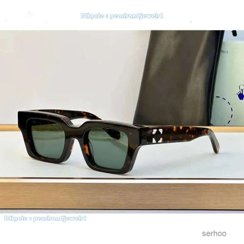White Sunglasses New Mens Designer Oeri008 Fashion Luxury and Protection Top Original Box Offwhite Glasses 6385 779