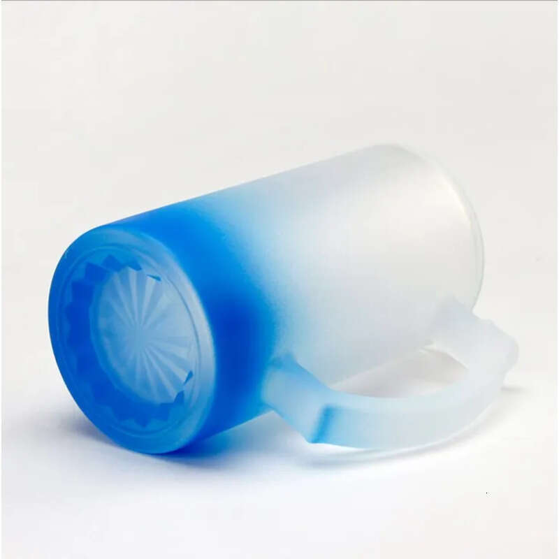 wholesale Beer Wholesale Steins Mugs Glass Sublimation Blan With Handle Blank Frosted Stein 16 Oz. Mug Thermal Printing Heat Transfer k