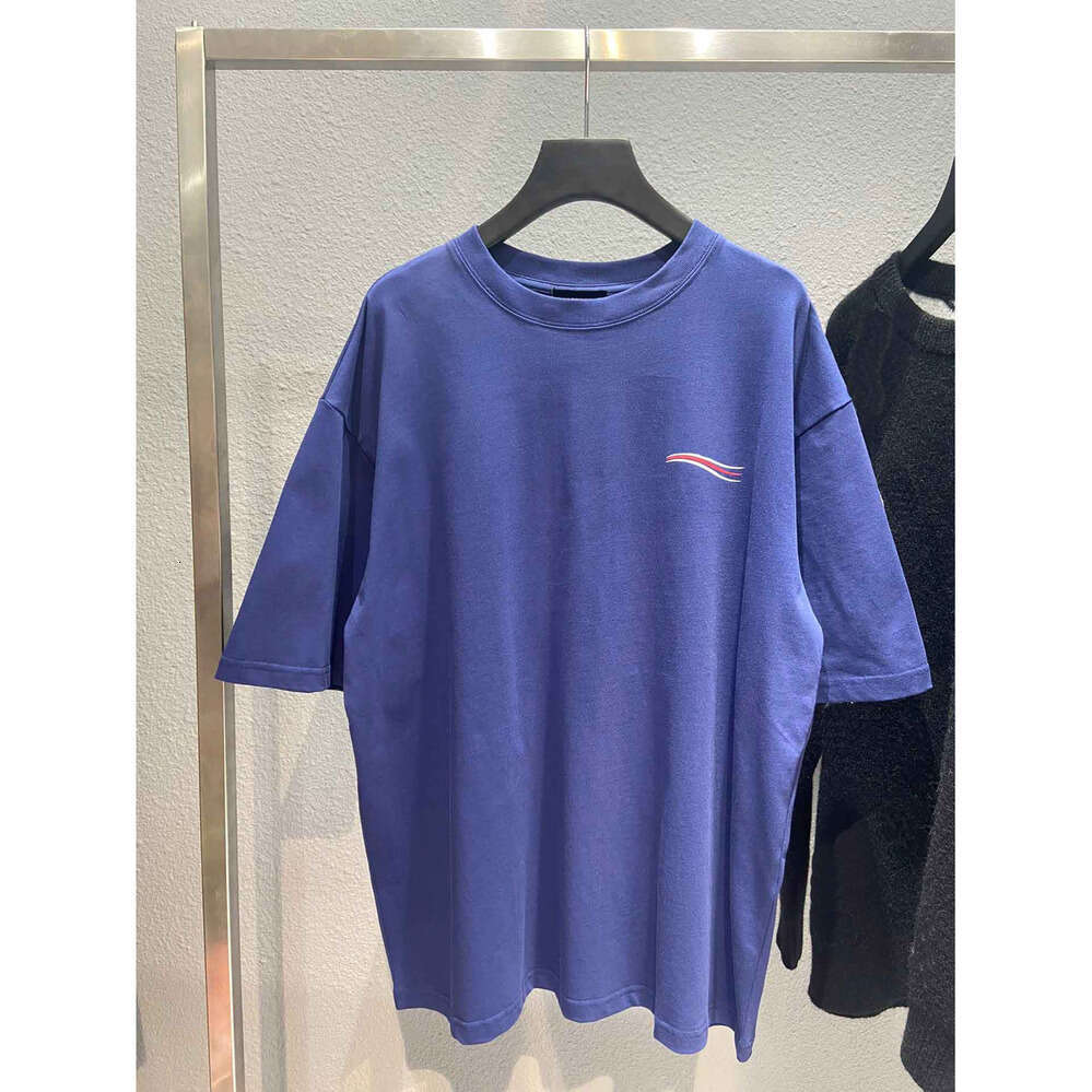 Men's Plus t shirt Tees & Polos Round neck embroidered and printed polar style summer wear with street pure cotton tshirt 22