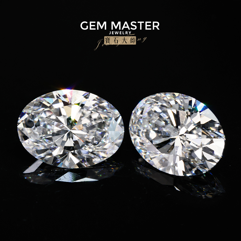 Oval Lab Grown Diamond CVD HPHT 1ct 3ct 5ct D E F Lab Diamond VVS VS Clarity IGI GIA certificate Loose Diamond Egg Dhaped