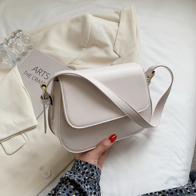 new popular handbag for women, fashionable diagonal cross westernized and versatile shoulder bag, internet famous texture small square bag