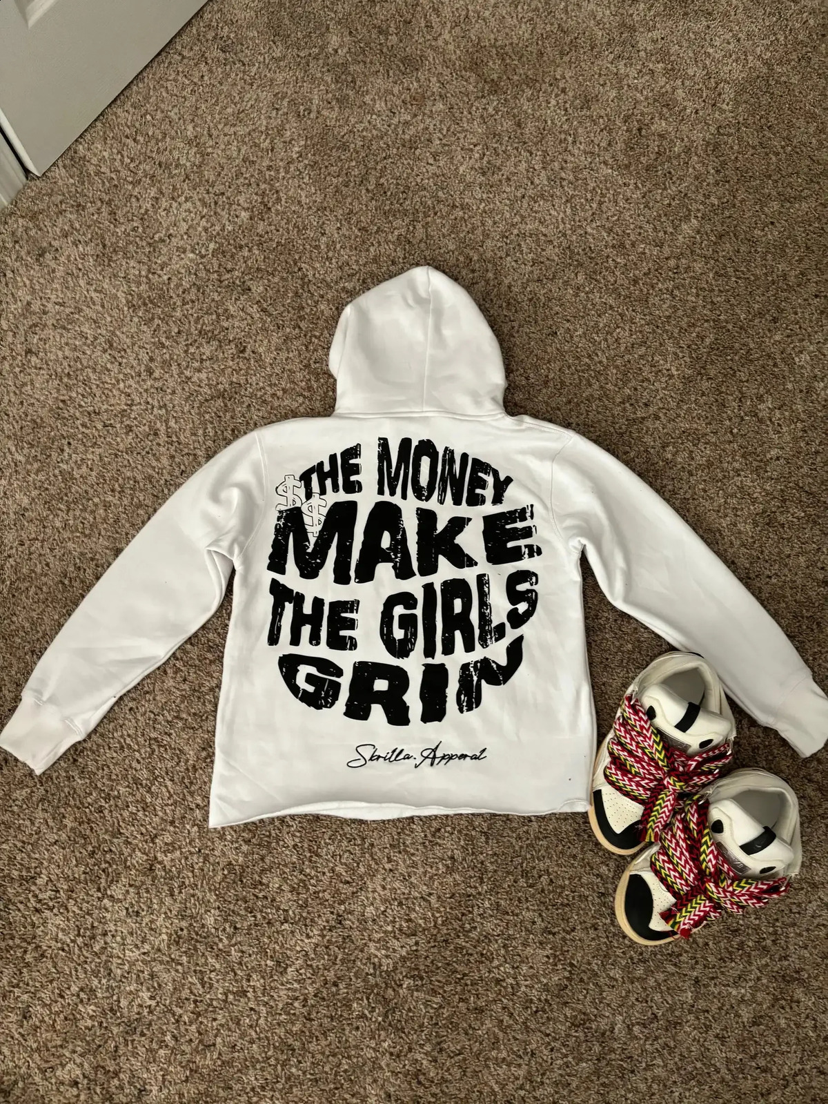 Men Hoodie Harajuku Hip Hop Lipstick Pattern Printed Y2K Men and Women Hoodie Gothic Casual Cotton Sportswear 240912