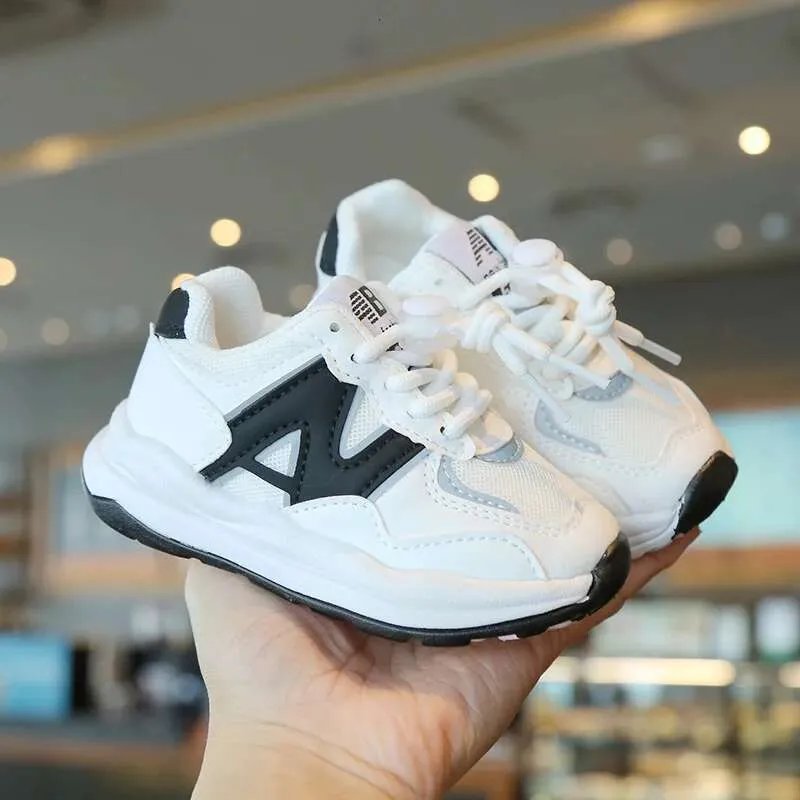 Rindu Cross border Autumn New Baby Soft Sole for Boys and Girls Leather Korean Sports Shoes free shipping shoes