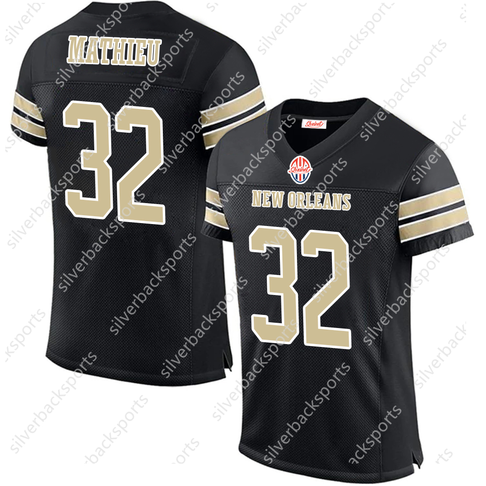 32 Tyrann Mathieu 2025 Mens/Youth/Womens Shxinet ed Jerseys 12 Chris Olave 80 Jarvis Landry Football 41 Ain Kamara 2 Jameis Winston 56 Demario Davis T
