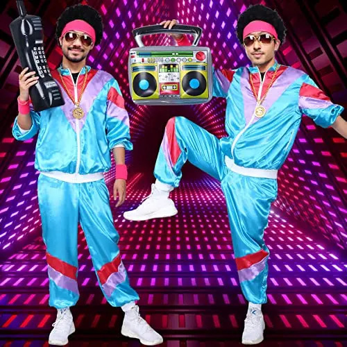 2024 Cos Party Stage Performance Costumes Halloween Costumes 70s Retro Disco Couple Sportswear 240919