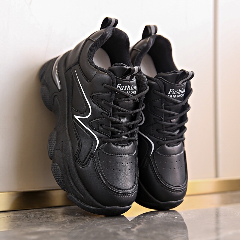 Dad Female 2023 Autumn/Winter New Ins Trendy Thick Bottom Casual Sports Women's Shoes