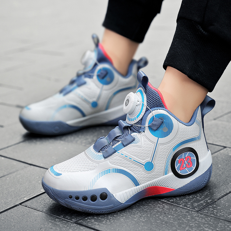 Basketball Shoes Children 2024 Large Size To 47 Classic Retro Gym Waterproof Fashion Breathable Non-Slip Basketball Sneaker