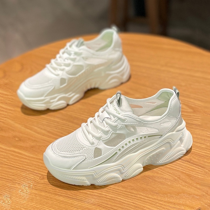 Dad's 2023 Spring New Instagram Thick Sole Casual Sports Women's Trendy Shoes