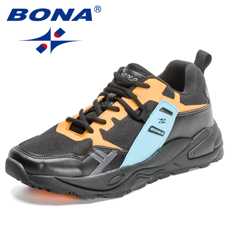 2023 BONA New Designers Advance Adult Professional Walking Shoes Men Breathable Light Anti-skid Running Training Shoe New Manscuo 3f52