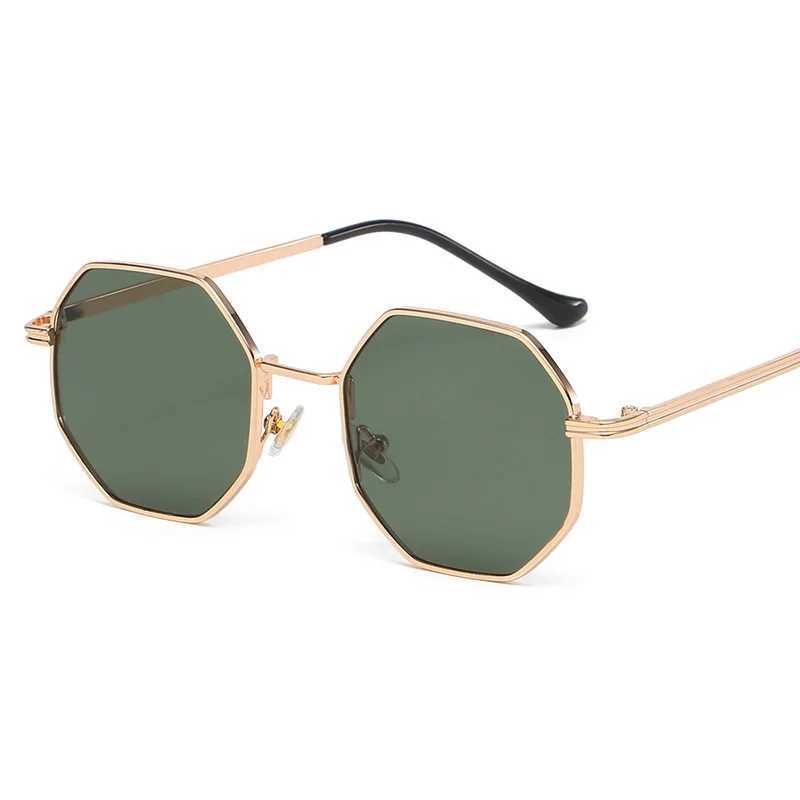 New Women Fashion Sunglasses Metal Polygonal Sun Glasses Outdoor Retro Polygonal UV Protective Man Driving Eyeglasses uv400X240920