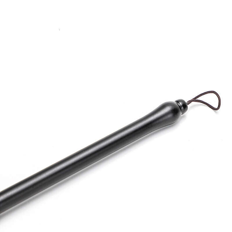 Alternative Sex Toys SM Props Black and Red Tassel Leather Whip Creative Sandalwood Handle Sex Whip SM Adult Sex Products