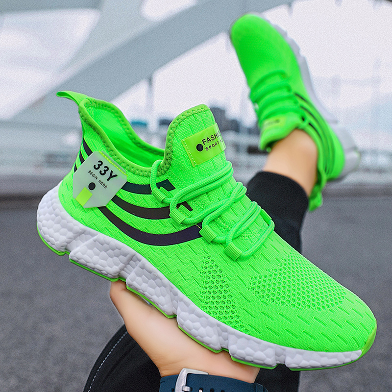 Sneakers Men Shoes Comfortable Running Shoes Lightweight Casual Tenis Summer Trainer Shoes Women Breathable Jogging Homme